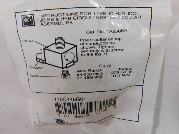 Eaton TA250KB Lugs 250A EA