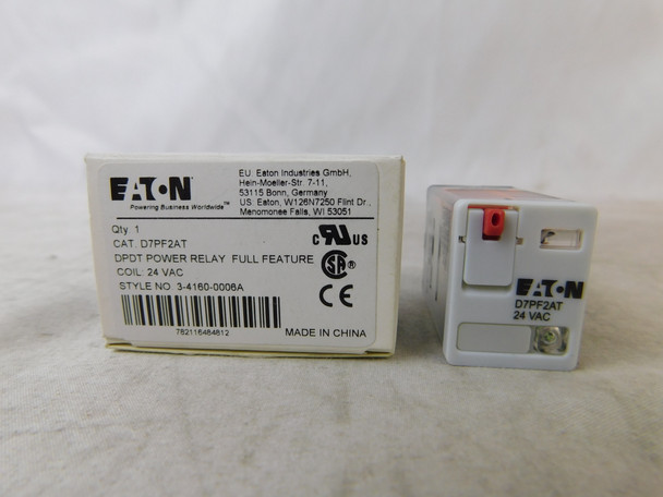 Eaton D7PF2AT Relays 15A 24V 50/60Hz EA