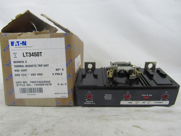 Eaton LT3450T Trip Units LT 3P 450A 600V 50/60Hz