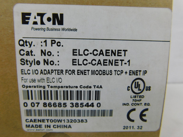 Eaton ELC-CAENET Programmable Logic Controllers (PLCs) 24V EA