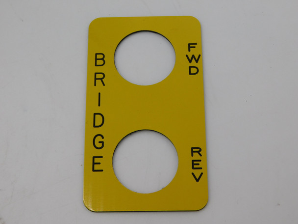 Schneider Electric 9001SKN205 Contact Blocks and Other Accessories Legend Plate