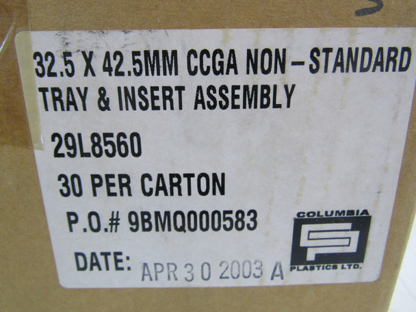 Columbia Plastics 9BMQ000583 Other PCB Components Matrix Trays