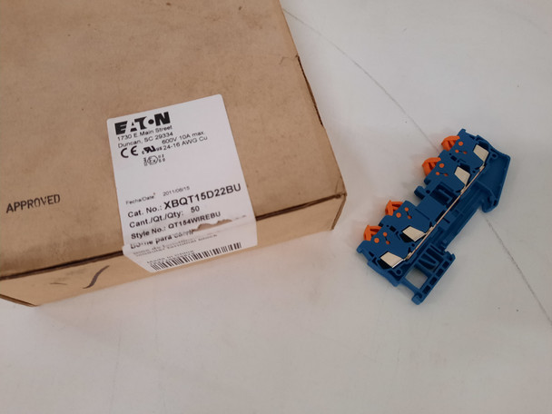 Eaton XBQT15D22BU Terminal Blocks
