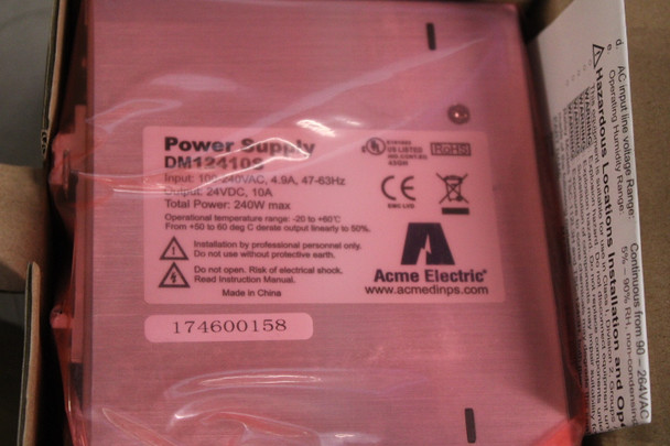 Acme DM12410S Other Power Supplies Din Rail EA