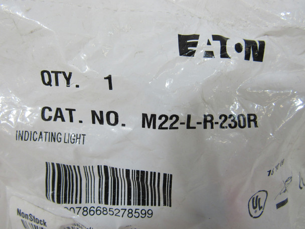 Eaton M22-L-R-230R Indicating Lights 264V EA