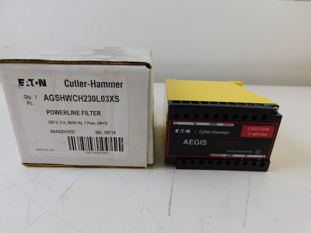 Eaton AGSHWCH230L03XS Surge Protection Devices (SPDs) Powerline Filter