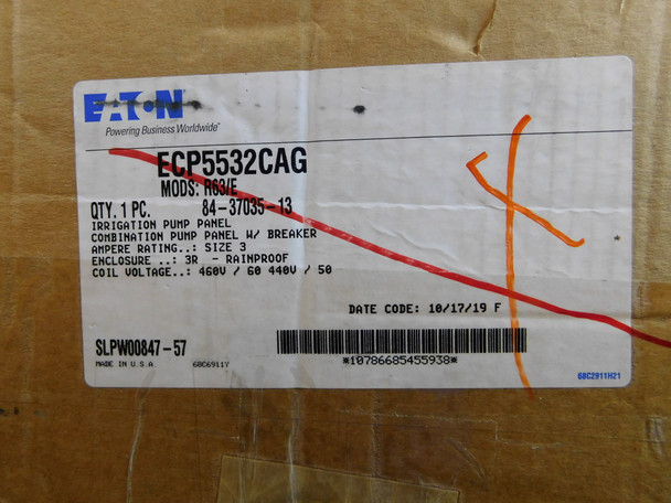 Eaton ECP5532CAG Combination Starters 100A 440V NEMA Type 3R 50/60Hz