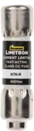 Bussmann KTK-R-1 Fuses Fast Acting 1A 600V