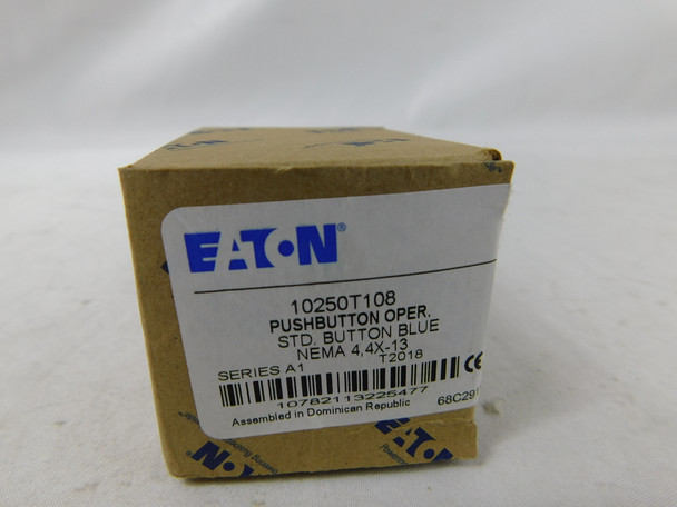 Eaton 10250T108 Pushbuttons Non-Illuminated Blue EA