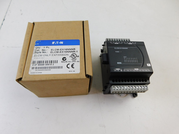 Eaton ELCM-EX16NNNR Programmable Logic Controllers (PLCs) Programmable Logic Controller 110V 400mA 16 Relay Output