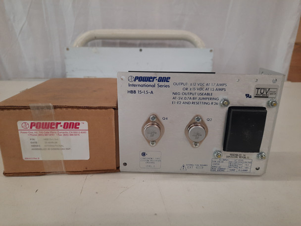 Power One HBB15-1.5-A Other Power Supplies 1.5A 240V