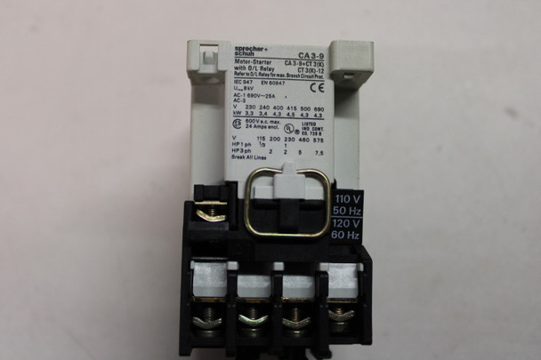 Sprecher & Schuh CA3-9-10-120-N0 NEMA and IEC Contactors EA