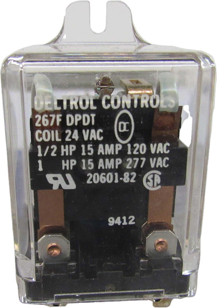 Deltrol Controls 20601-82 Relays 15A 24V