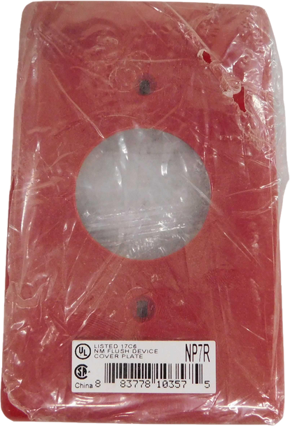 Hubbell NP7R Wallplates and Accessories