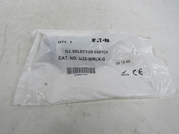 Eaton M22-WRLK-G Selector Switches