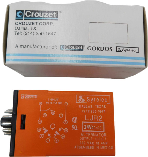 Crouzet LJR224AD Relays Alternating Relay 24VDC