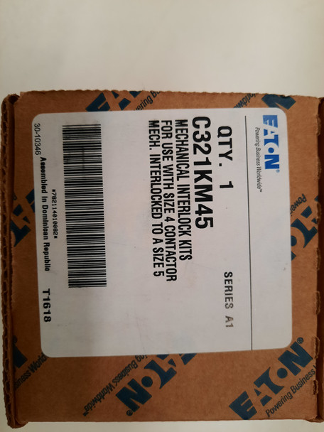 Eaton C321KM45 Starter and Contactor Accessories Mechanical Interlock Kit EA