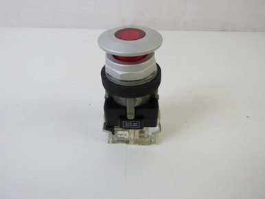Eaton HT8FBRABFL3 Pushbuttons LED 24V 1NO 1NC 2 Position Red NEMA 3, 3R, 4, 4X, 12 and 13 Watertight/Oiltight