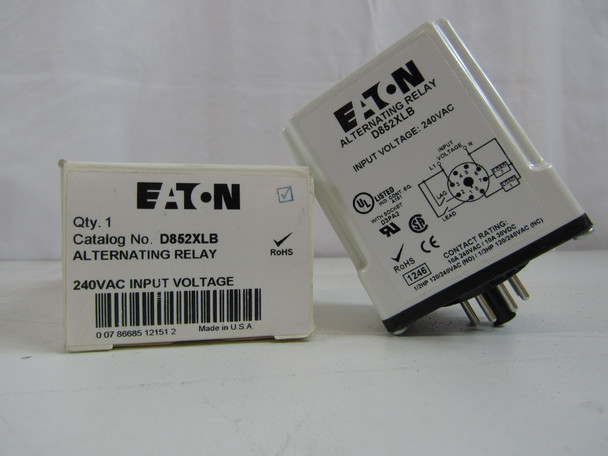 Eaton D852XLB Relays Alternating Relay 240V