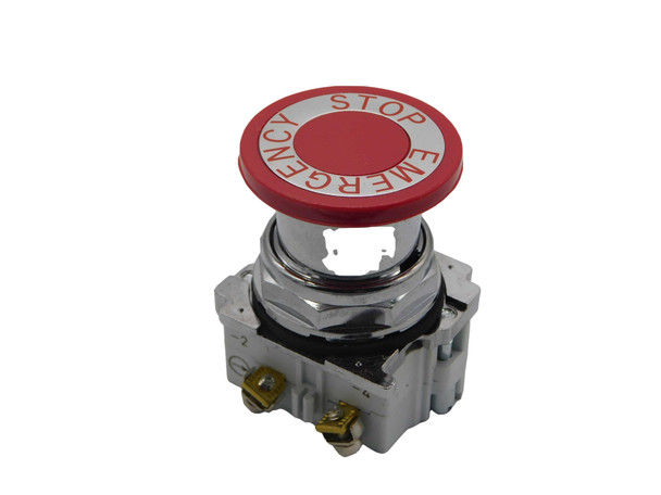 Eaton 10250T5B63-1X Pushbuttons Push-Pull 1NO 1NC 2 Position Red EA NEMA 3/3R/4/4X/12/13 Watertight/Oiltight EMERGENCY STOP