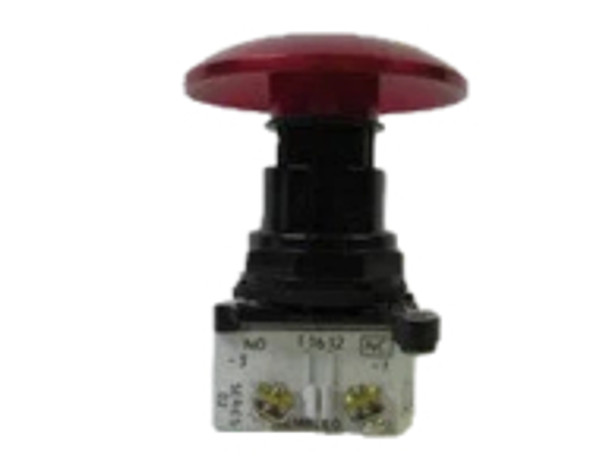 Eaton E34GDBJ2-1X Pushbuttons Non-Illuminated 1NO 1NC 2 Position Red Push/Pull Maintained Jumbo Mushroom Head