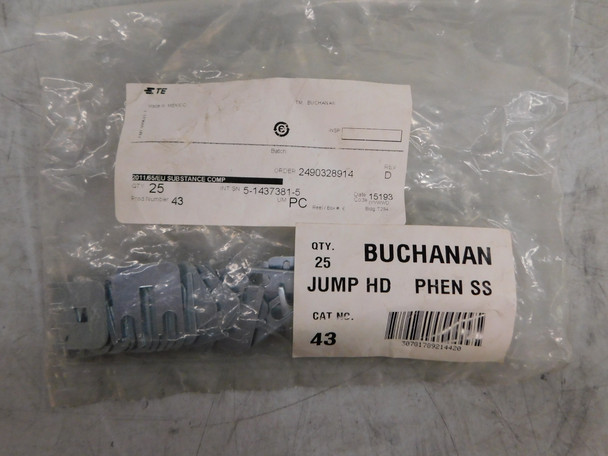 Buchanan 43-BUCHANAN Contacts 25BOX
