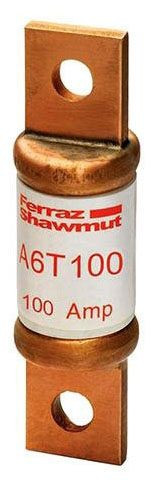 Mersen A6T100 Class T 100A 600VAC, 300VDC Low Voltage Ul Power Fuse