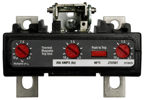 Eaton JT2250T Trip Units JT 2P 250A 600V 50/60Hz EA