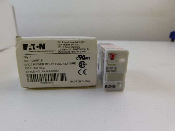 Eaton D1RF1B Relays Ice Cube Relay 15A 240V 50/60Hz