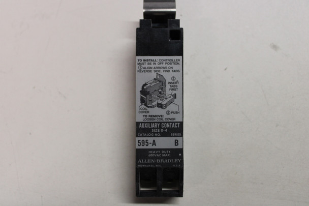 Allen Bradley 595-A Auxiliary Contact EA