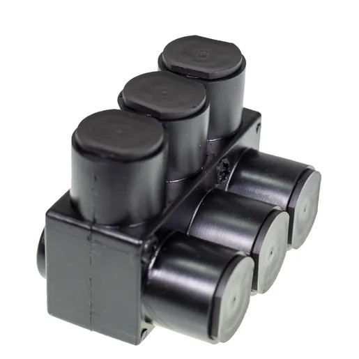 Burndy 1PL4-3 Contacts Multi-Tap Connector