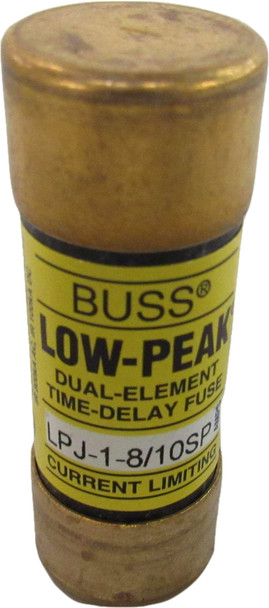 Bussmann LPJ-1-8/10SP Fuses Time Delay 1.8A 600V EA