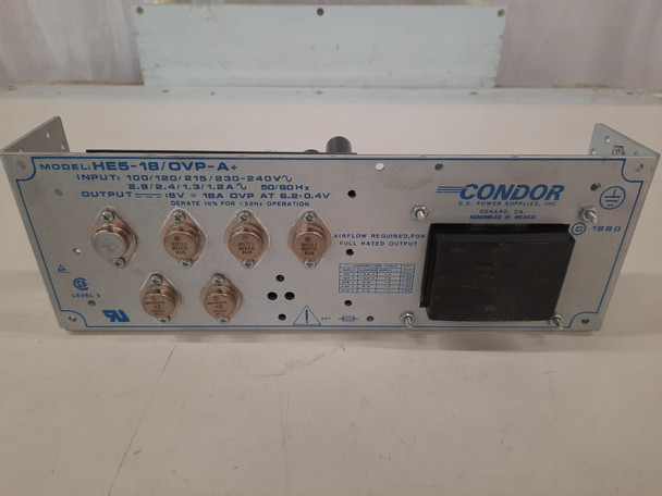 Condor Power Supplies HE5-18/OVP-A+ Other Power Supplies 18A 240V