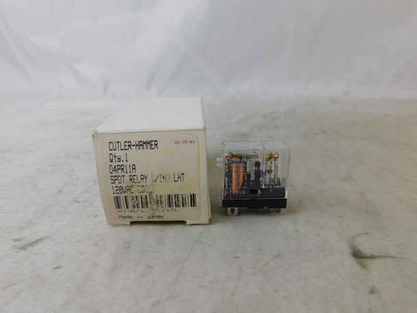 Eaton D4PR11A Relays 10A 120V EA