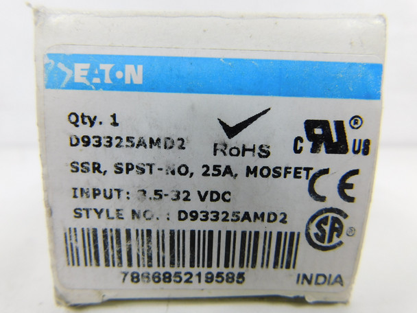 Eaton D93325AMD2 Relays