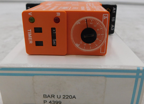 Crouzet BAR-U-220A Relays Time Delay 240V Delay on Make