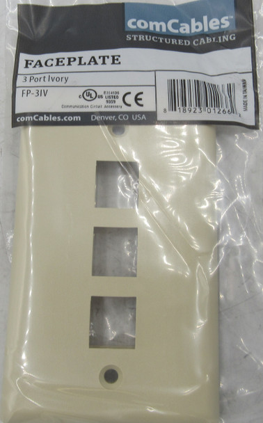 ComCables FP-3IV Wallplates and Accessories
