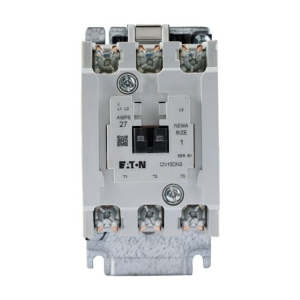 Eaton CN15DNY13AB Other Contactors 3P 27A 120V 600Hz 1NO EA