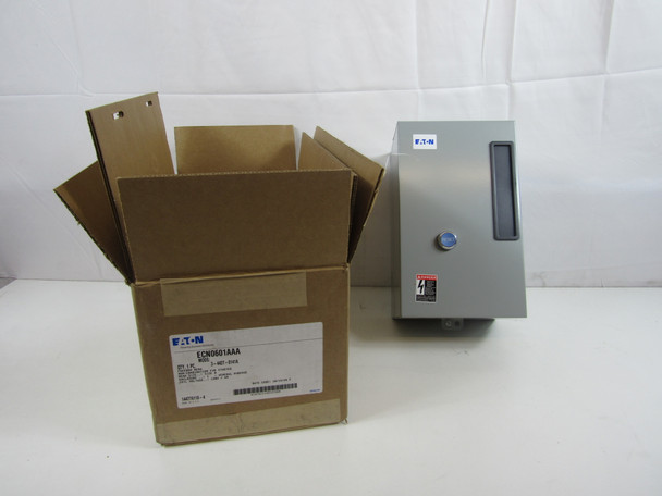 Eaton ECN0601AAA Enclosed Motor Starters Non-Combination Reversing 120V 50/60Hz 3Ph NEMA 1