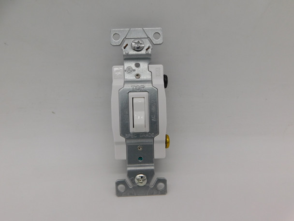 Eaton 1242-7W-BOX Light Switch and Control Accessories 4 Way 15A 120V White EA