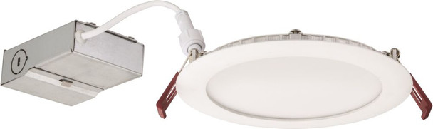 Lithonia Lighting WF6-LED-30K-MVOLT-MW-M6 Miniature and Specialty Bulbs Downlight 120-277VAC 13W Matte White EA LED 1020 Lumen 3000K Ultra-Thin Wafer