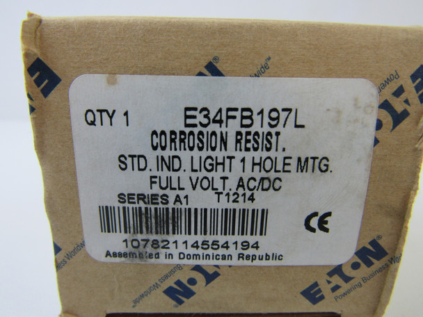 Eaton E34FB197L Occupancy Switches LED NEMA 3/3R/4/4X/12/13 Lens Not Included