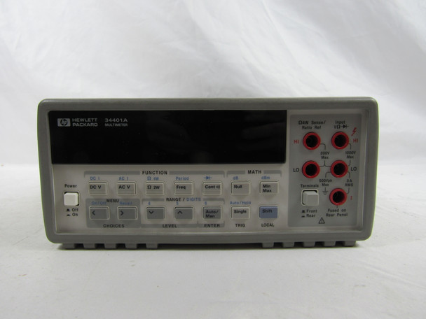 Hp 34401A Programmable Logic Controllers (PLCs) Digital Multimeter 3A