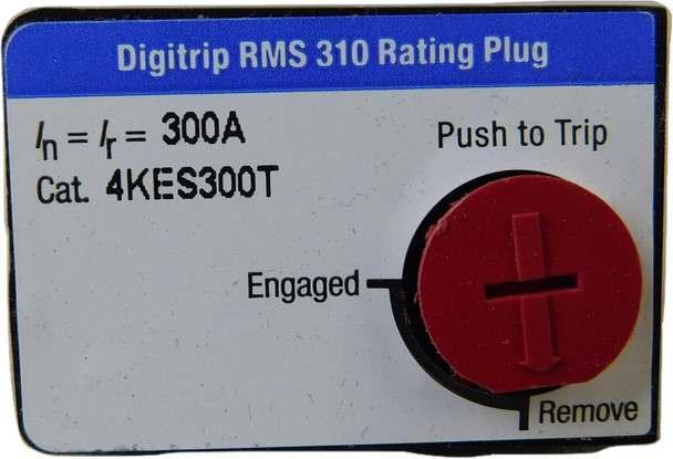 Eaton 4KES300T Rating Plug Fixed 300A K Frame EA