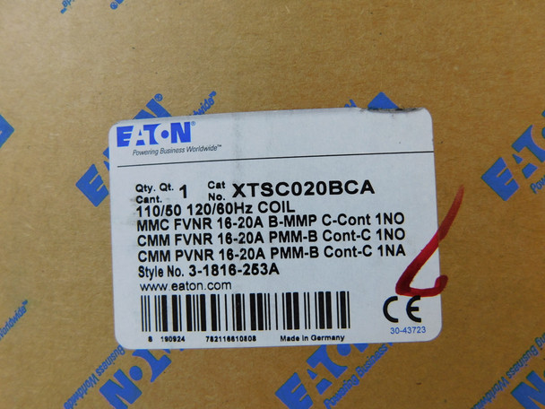 Eaton XTSC020BCA Manual Starters 16-20A 120V EA