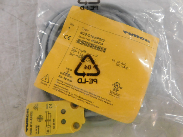 Turck NI20-Q14-AP6X2 Proximity and Photoelectric Switches 30VDC