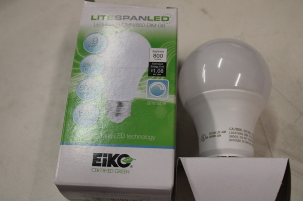 Eiko Ltd. LED9WA19/OMN/850DIM-G9 Miniature and Specialty Bulbs EA