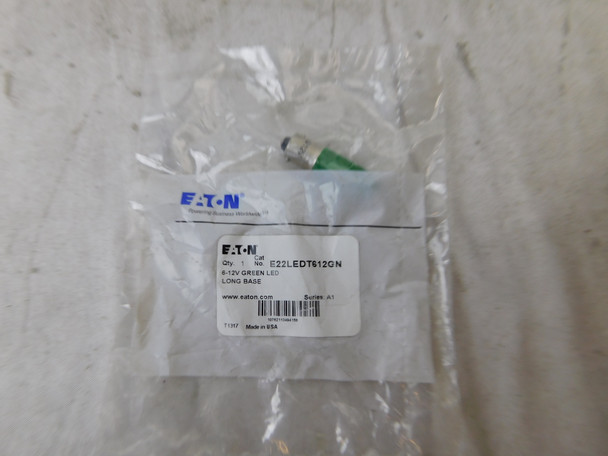 Eaton E22LEDT612GN Contact Blocks and Other Accessories 6-12V 50/60Hz