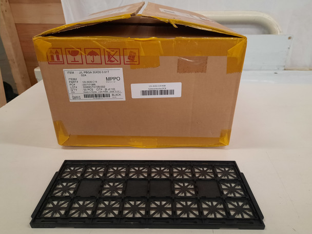 Daewon 125-3535-C19 Other PCB Components Matrix Trays Black 150 CMAX