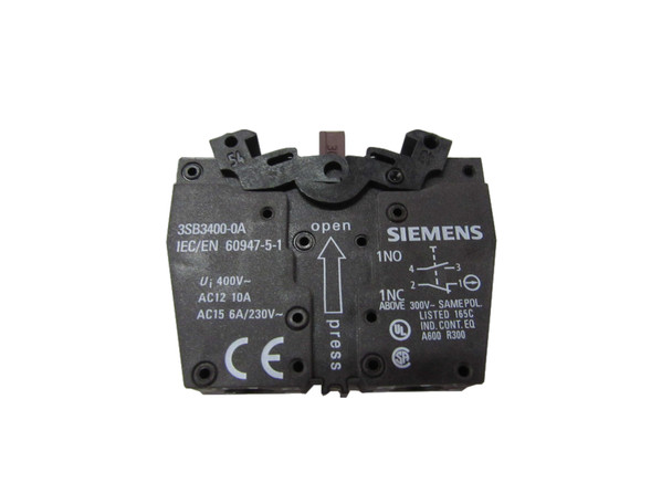 Siemens 3SB3400-0A Contact Blocks and Other Accessories EA